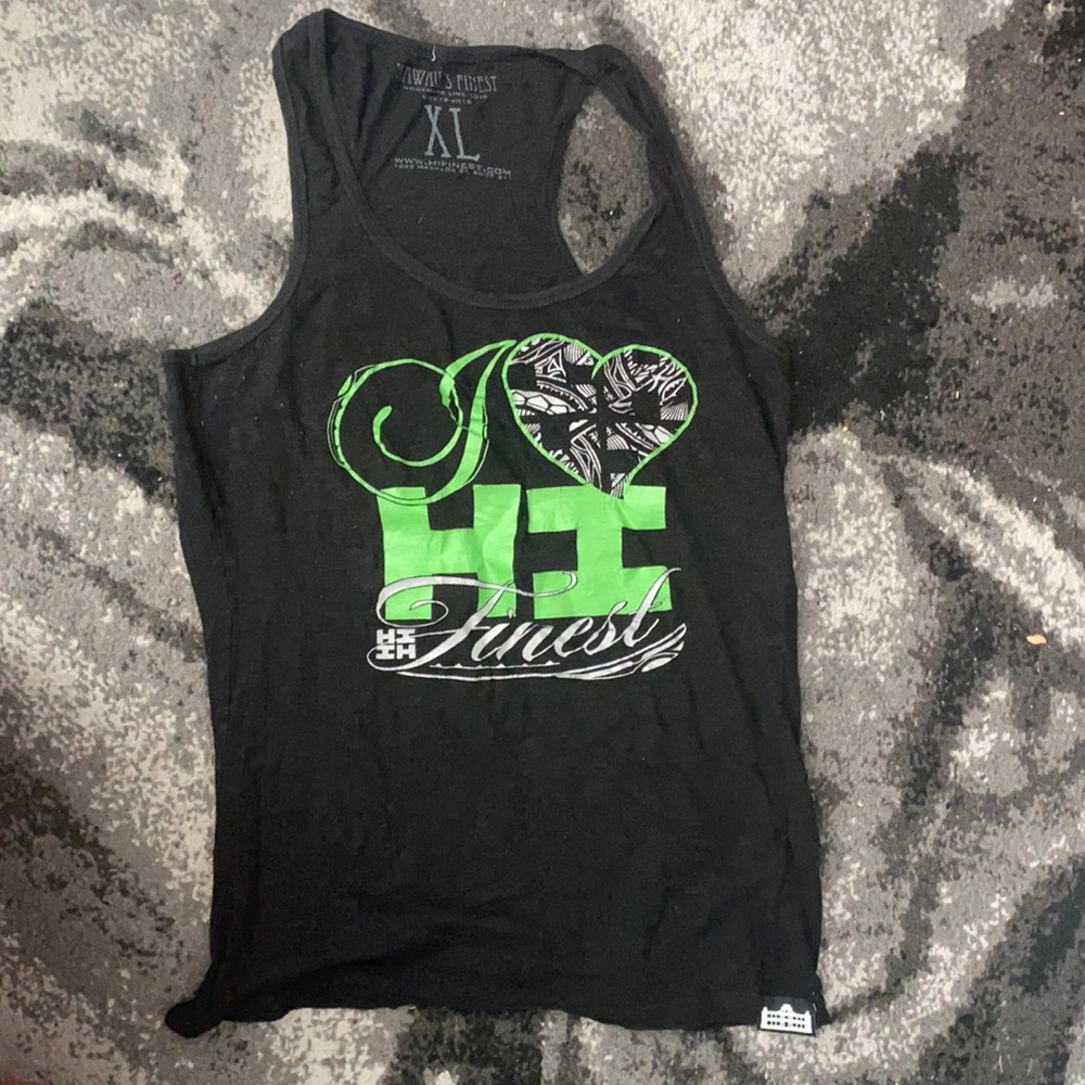 Hawaii’s finest black tank top